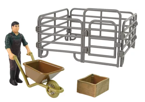 Haszonállat figura készlet Farmer Birds