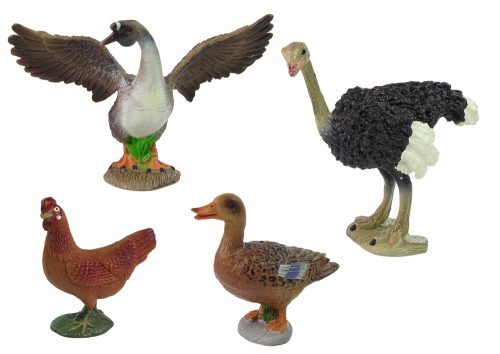 Haszonállat figura készlet Farmer Birds