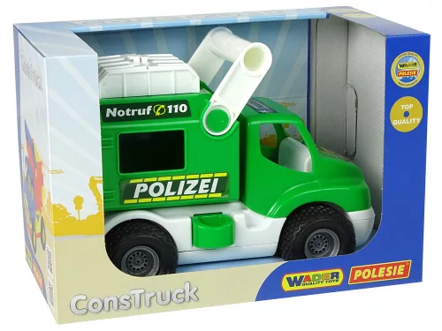 Rendőrautó ConsTruck Green Polesie 41906