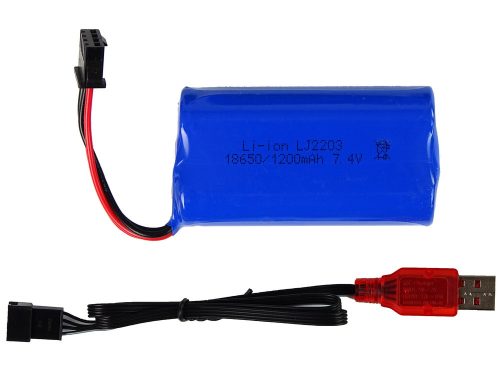 Terepjáró Távirányítású 2.4G Mászóautó 1:8 Kék 4x4