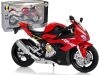 Motorkerékpár modell BMW S1000RR Red Sounds Lights