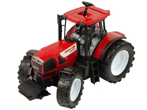 Traktor Piros Billencs Teherautó Sárga Traktor 50 cm