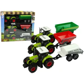   Három traktor pótkocsi permetező mezőgazdasági traktor készlet