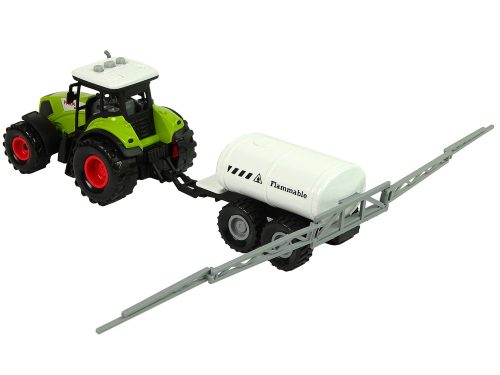 Három traktor pótkocsi permetező mezőgazdasági traktor készlet