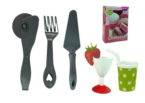 Pizza feltétkészlet konyhai szórakoztató étel