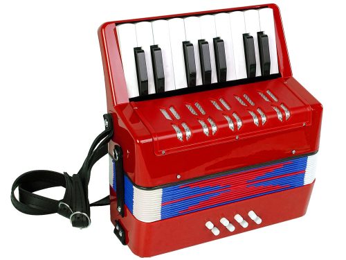 Harmonika Hangszer gyerekeknek Zene Piros
