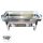 Herzberg HG-8022-1: 9 kvartos rozsdamentes acélból készült Chafing Dish - 1 edény