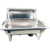 Herzberg HG-8022-1: 9 kvartos rozsdamentes acélból készült Chafing Dish - 1 edény