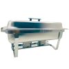 Herzberg HG-8022-1: 9 kvartos rozsdamentes acélból készült Chafing Dish - 1 edény