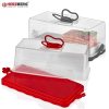 Herzberg HG-L575: Baton Cake Dome Red