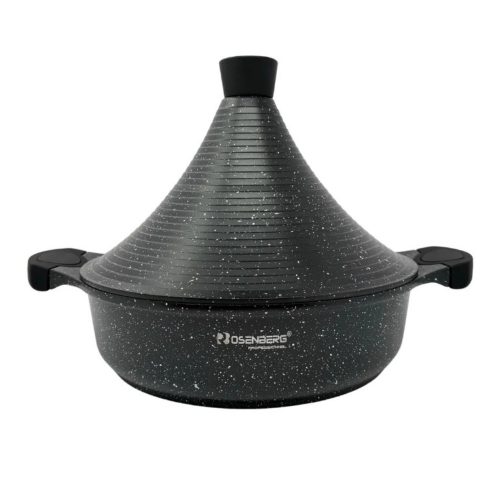 Rosenberg RB-TJ32M2: Márvány bevonatú Tajine - 32cm