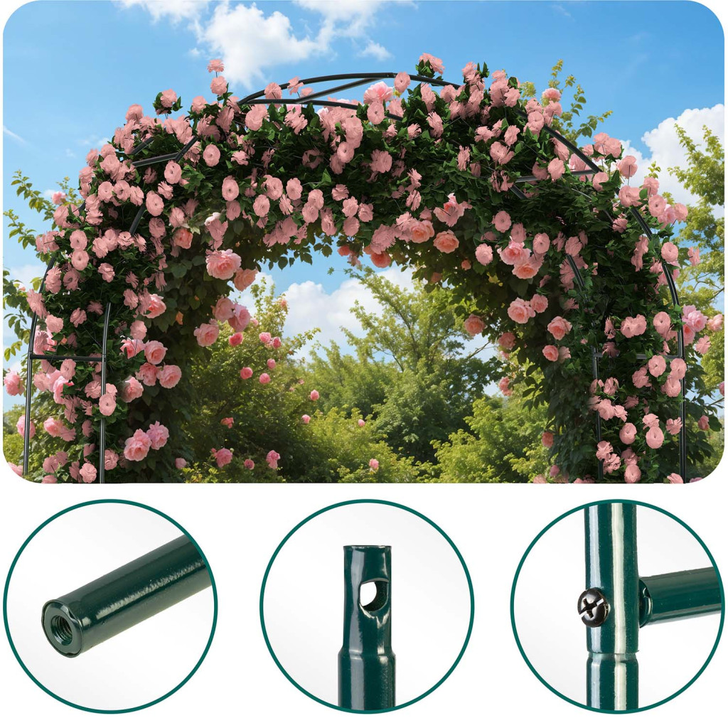 Kerti pergola ív 240 cm Plonos PL-990