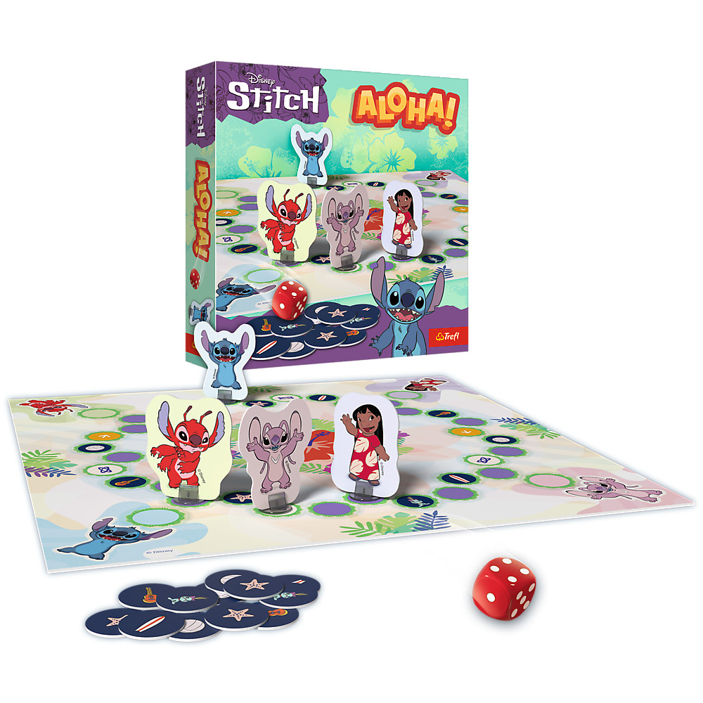 Lilo és Stitch Aloha! Családi játék Trefl 02657 Lilo és Stitch Aloha! Családi játék Trefl 02657