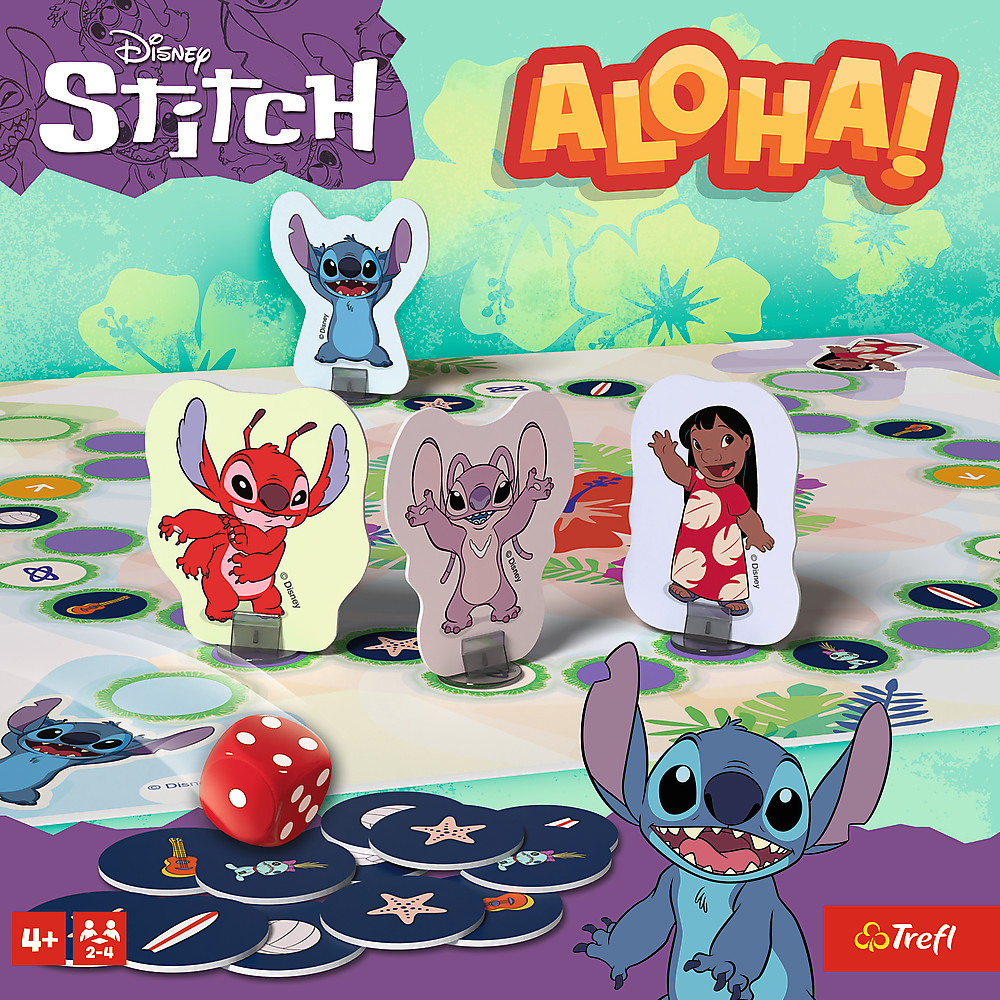 Lilo és Stitch Aloha! Családi játék Trefl 02657 Lilo és Stitch Aloha! Családi játék Trefl 02657