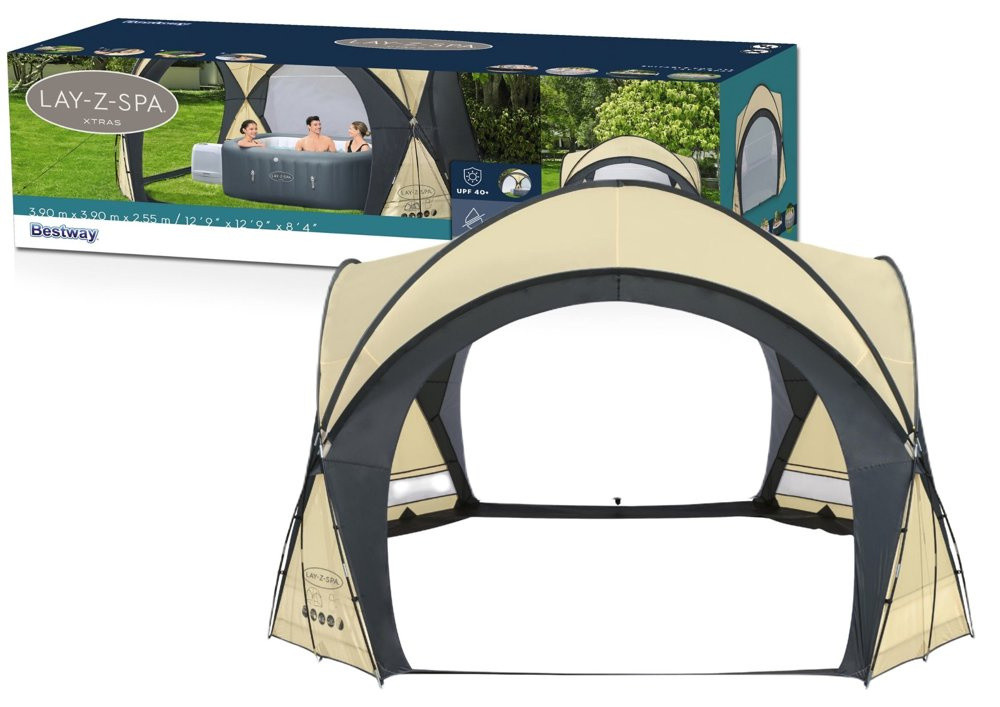 Pavilon sátor jakuzzihoz 390 x 255 cm Bestway 60305