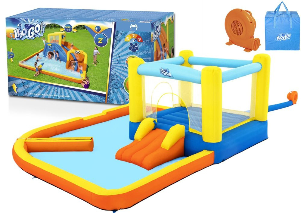 Felfújható vízi csúszda 365 x 340 x 152 cm Bestway 53381