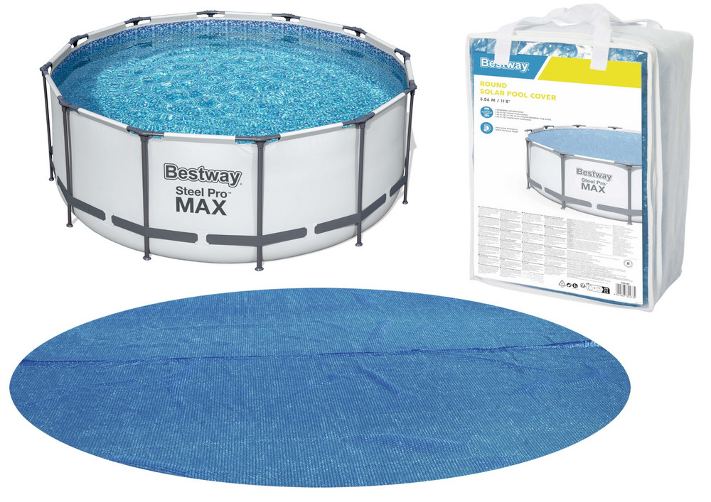 Napelemes medencetakaró 366 cm-eshez - Bestway 58242