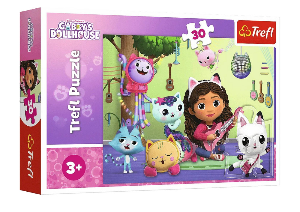 30 darabos Trefl Gabi és a bájos háza puzzle 18301