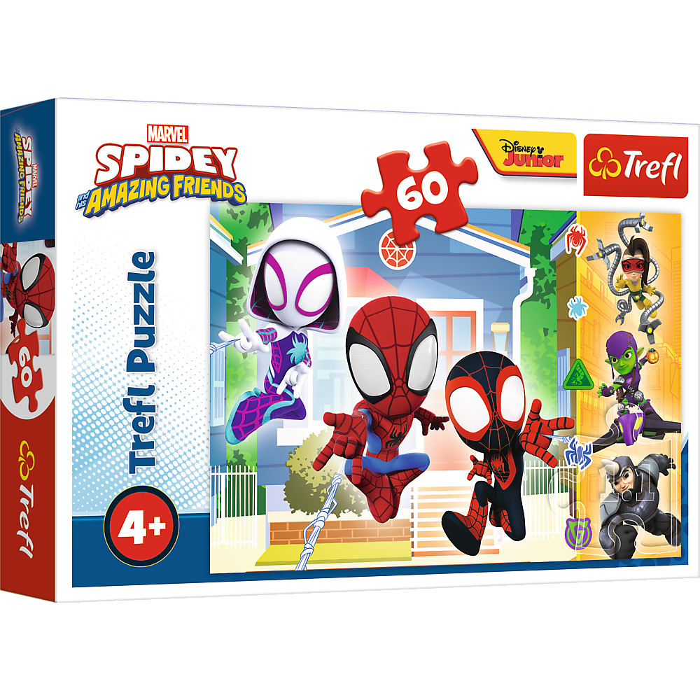 Puzzle - "60" - Pókember világában Trefl 17371