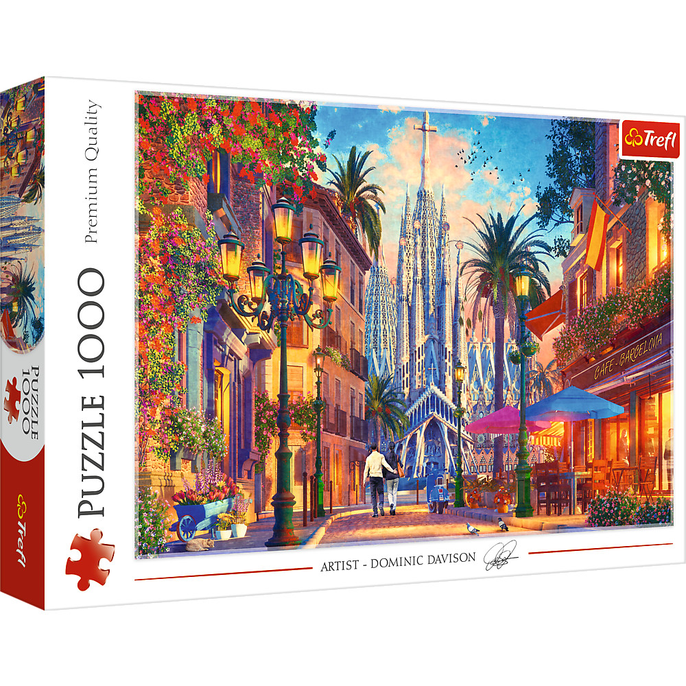 Puzzle - 1000 - Barcelona, ​​​​Spanyolország 10793
