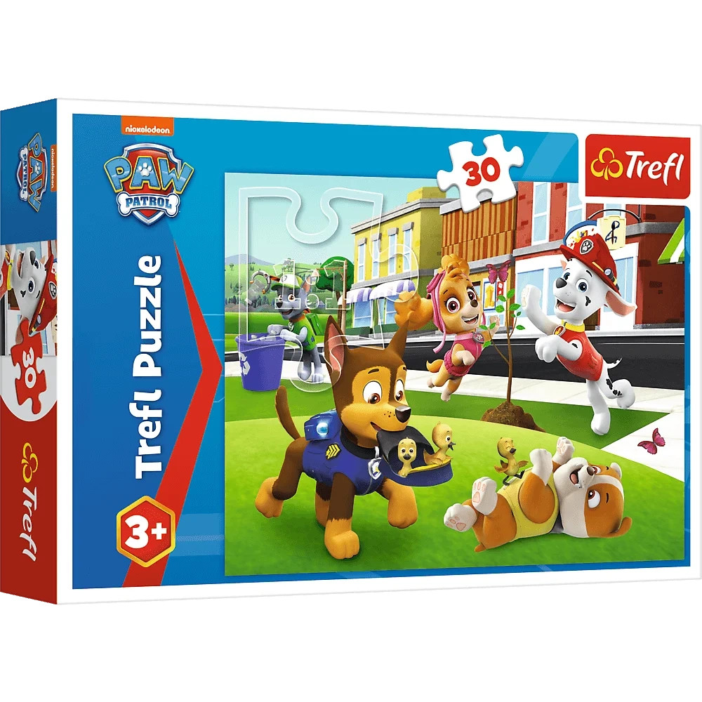 30 db-os puzzle – Kutyák akcióban – Mancs őrjárat – Trefl 18306