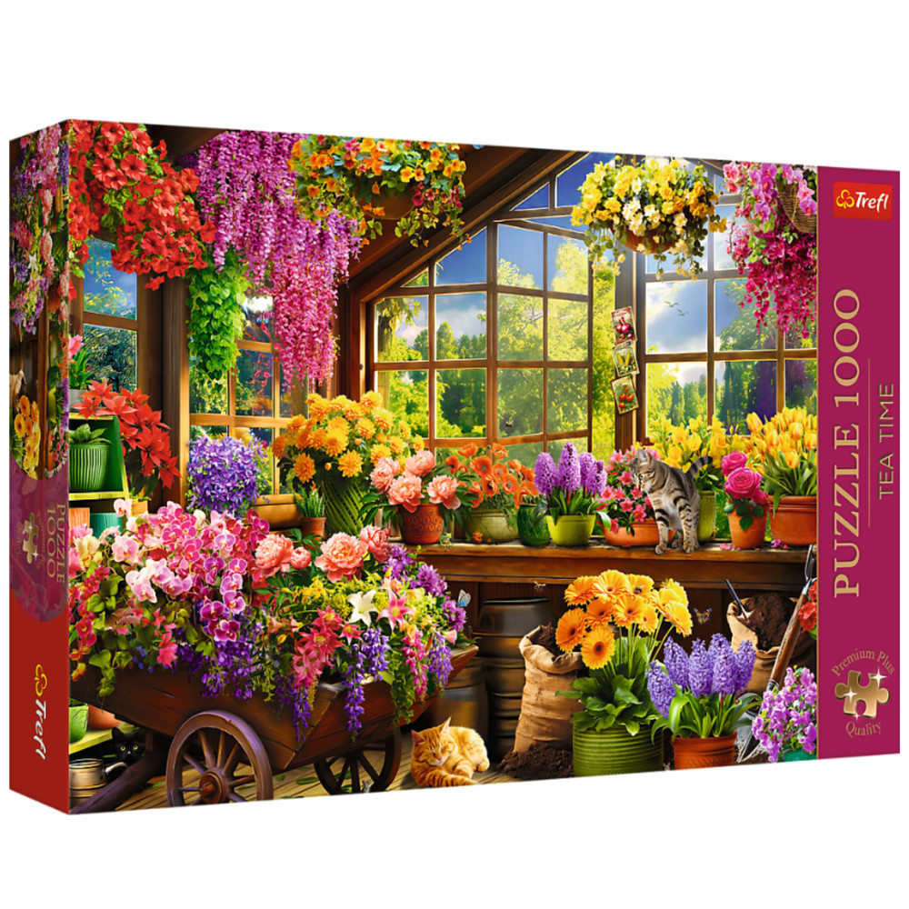 1000 darabos puzzle – Tavaszi előkészületek – Trefl 10840