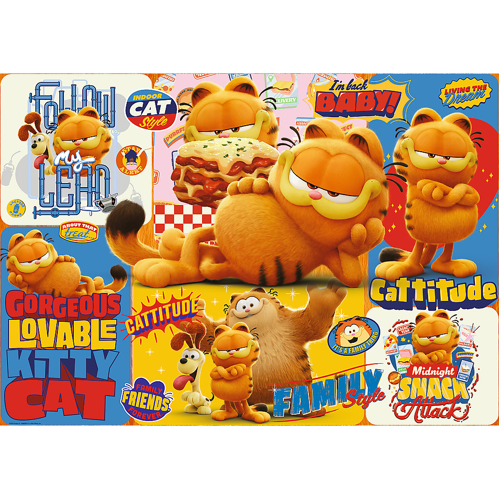 Kirakó - 1000 - Garfield kalandjai - Garfield Trefl 10935