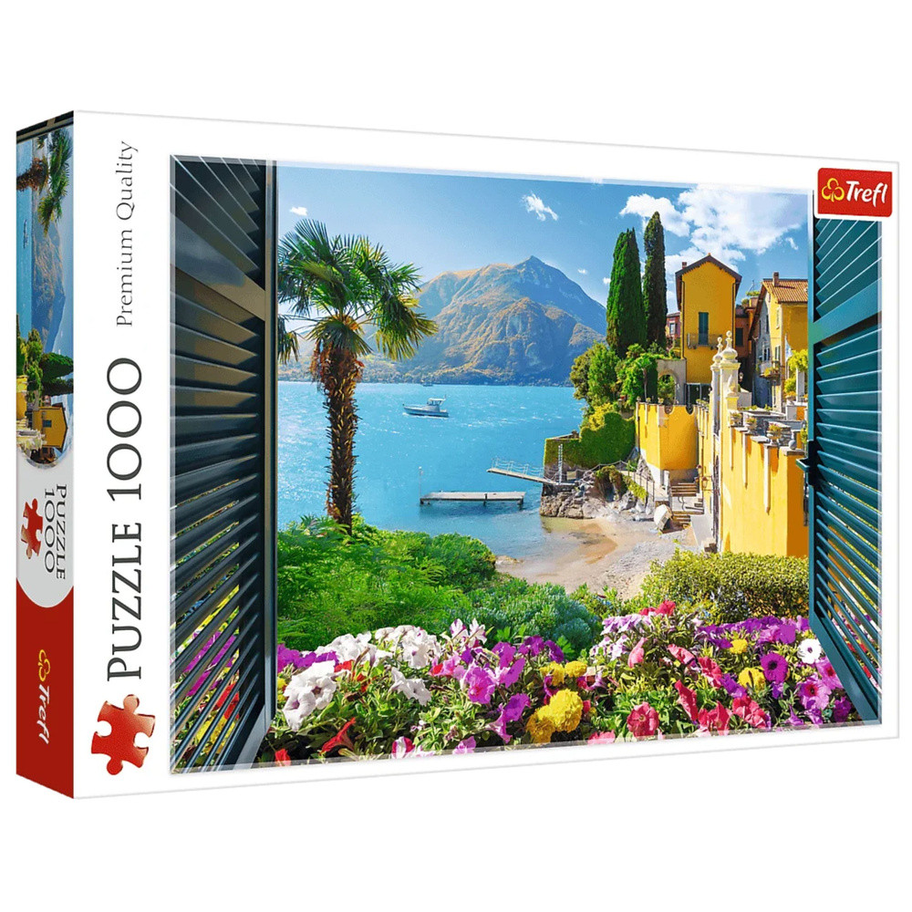 1000 darabos puzzle - Comói-tó látképe Trefl 10951