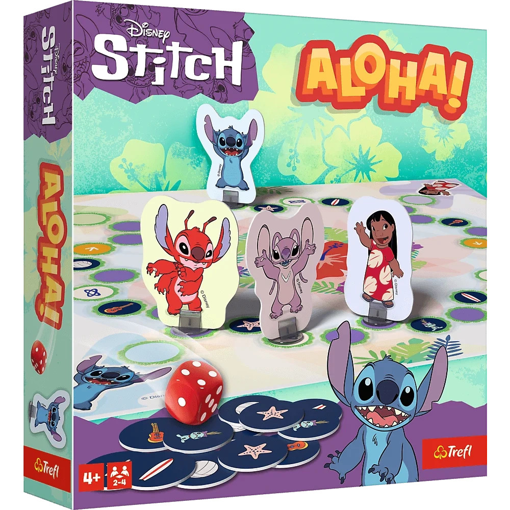 Lilo és Stitch Aloha! Családi játék Trefl 02657 Lilo és Stitch Aloha! Családi játék Trefl 02657
