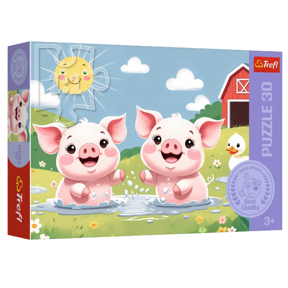 30 darabos puzzle – Boldog élet a farmon – Trefl 18334