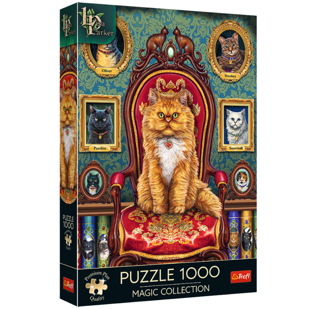 Rejtvény - 1000 - Premium Plus - Magic Collection: Cat Mania - Trefl 10896
