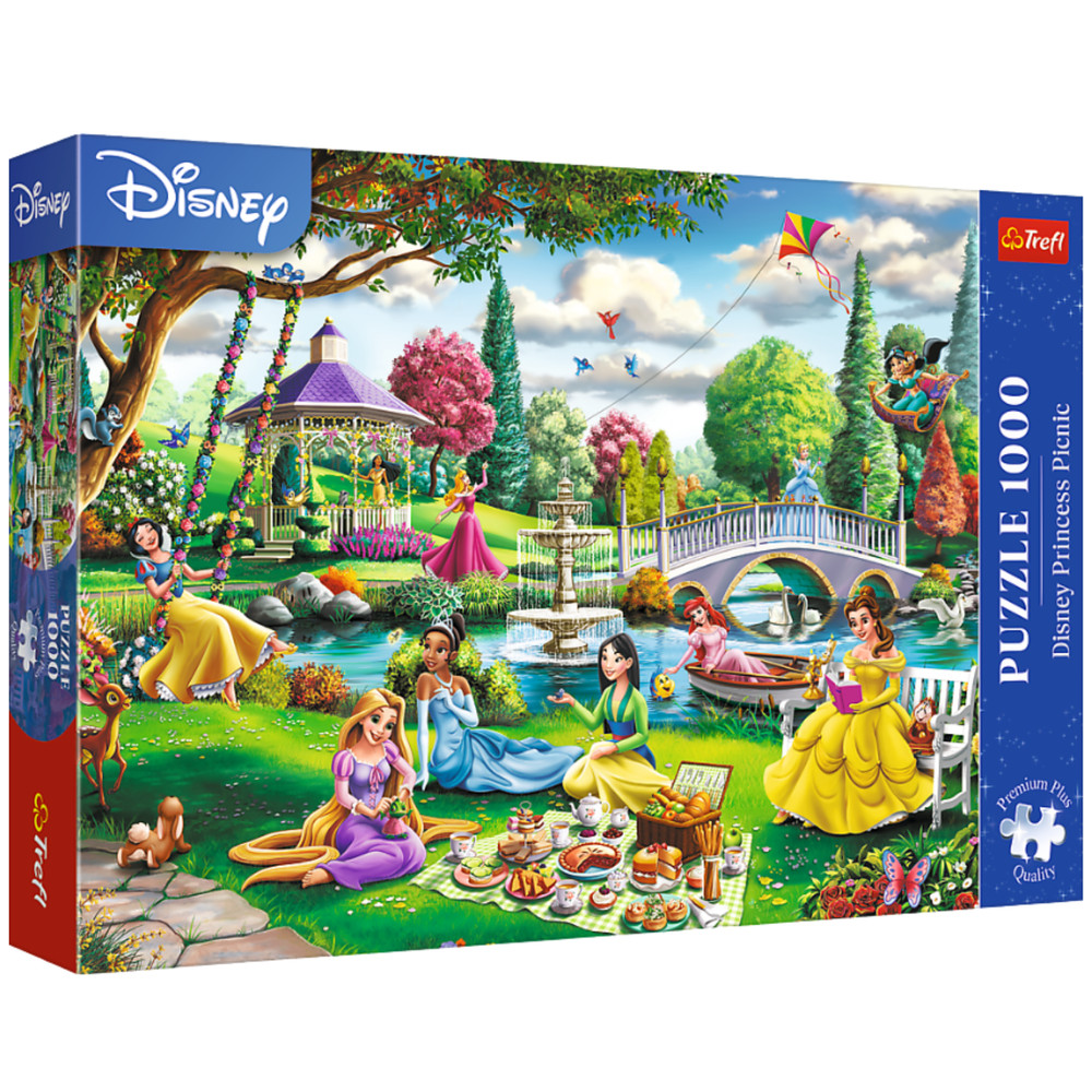 Puzzle - 1000 – Disney - Hercegnős piknik – Trefl 10919