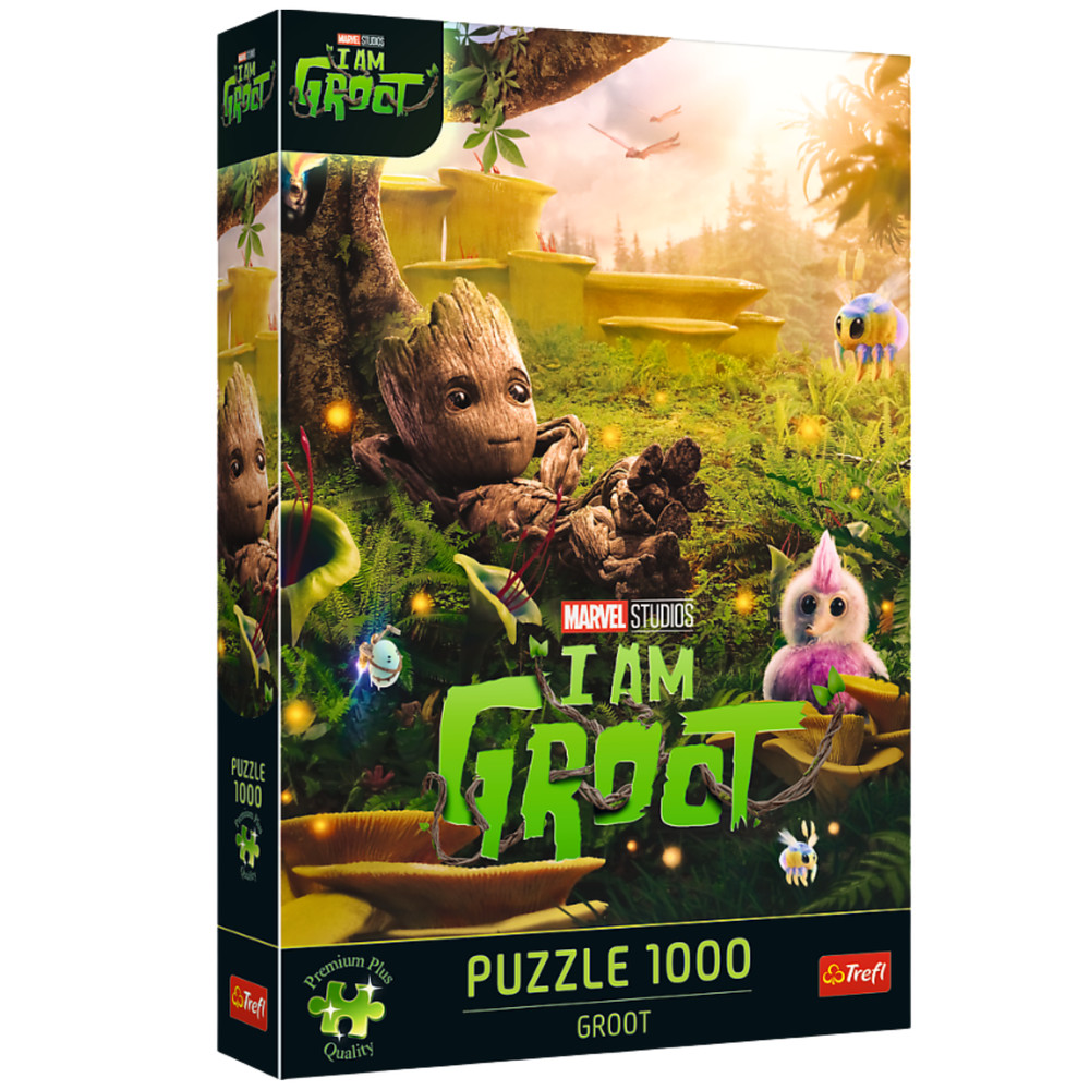 Rejtvény - 1000 - Premium Plus - Marvel - Groot - Trefl 10834