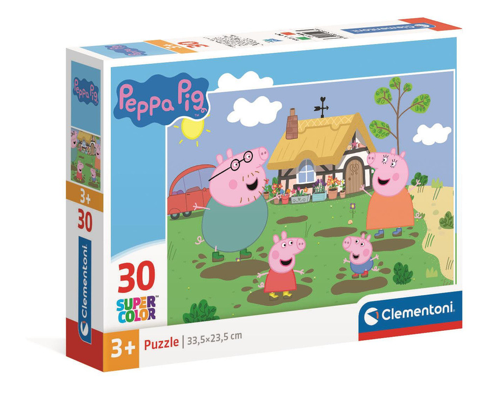 Puzzle 30 Super Color PEPPA PIG Clementoni 20838